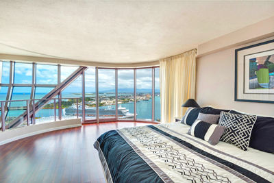 One Waterfront Tower Condo - bedroom