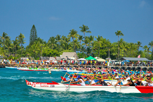 Queen Liliuokalani Long Distance Outrigger Canoe Races - 2