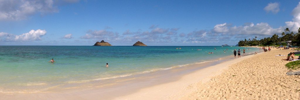 Lanikai Beach on Oahu.