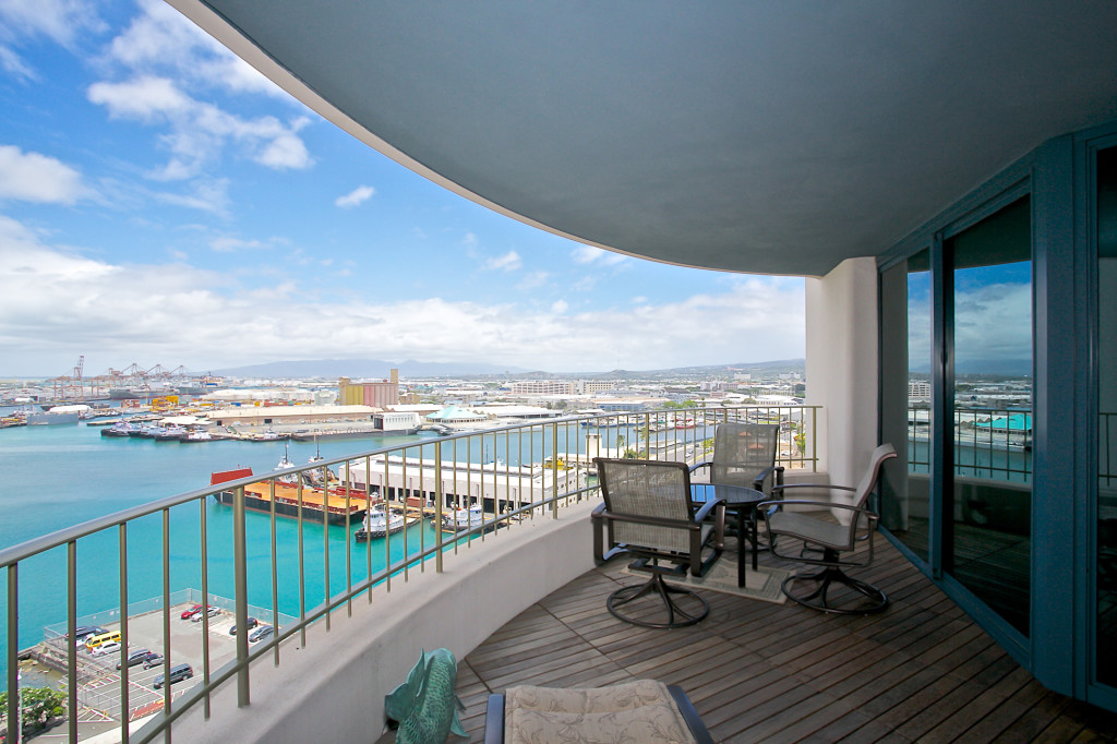 Harbor View Aloha Tower Honolulu Condo