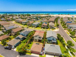 ocean pointe home - ewa beach - aerial