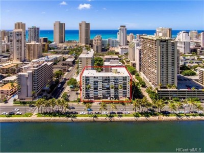 2355 Ala Wai Boulevard #501 - aerial