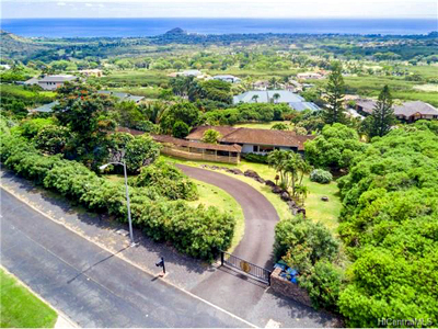 Makaha Home - aerial