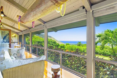 Makaha Home - lanai 2 ocean mountain views