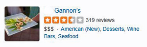 Restaurants in Wailea - gannons