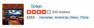 Restaurants in Wailea - spago