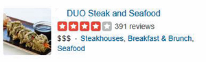 Restaurants in Wailea - duo